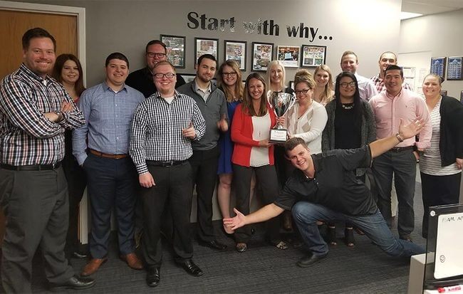 Aerotek office staff in Everett, WA